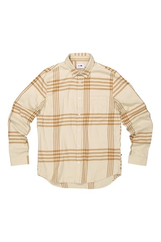 Chemise Sixten - Marron et écru