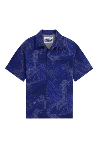 Chemise en coton biologique Romer - Bleu