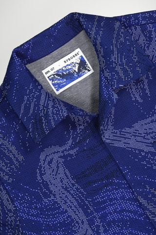 Chemise en coton biologique Romer - Bleu