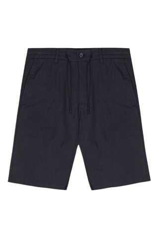 Short en coton biologique Seb - Bleu marine