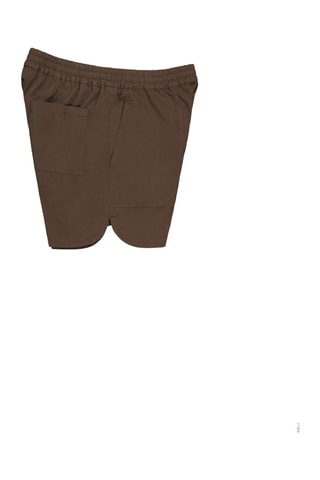 Short en coton biologique Jon - Marron