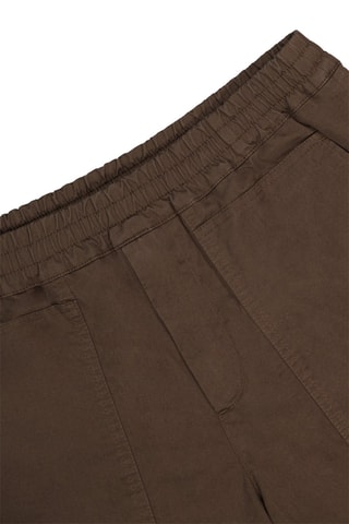 Short en coton biologique Jon - Marron