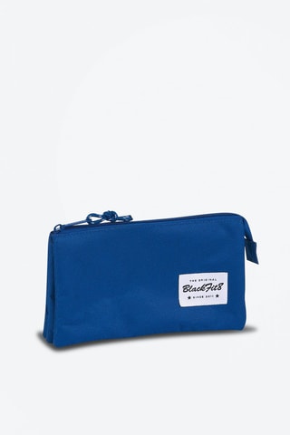 Trousse triple - Bleu roi
