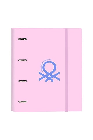 Classeur cartonné Rose - 27 x 32 cm