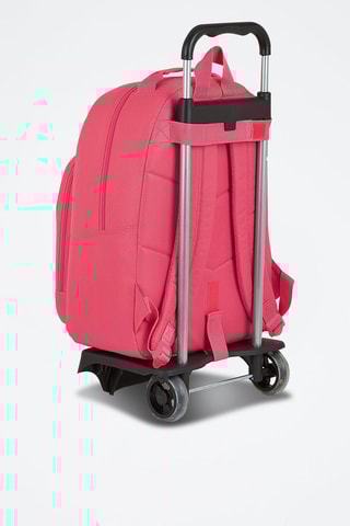 Sac à dos et trolley - Rose foncé