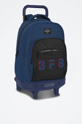 Sac à dos et trolley - Bleu foncé et noir