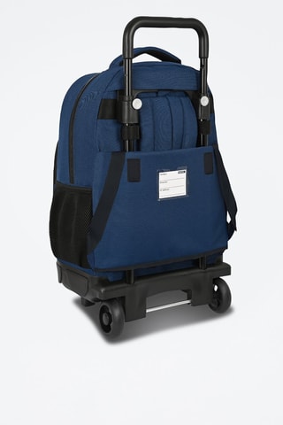 Sac à dos et trolley - Bleu foncé et noir