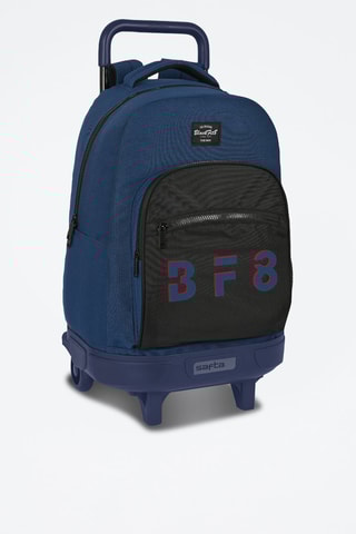 Sac à dos et trolley - Bleu foncé et noir