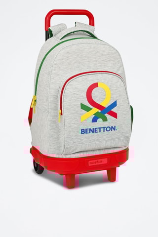 Sac à dos et trolley - Gris et rouge