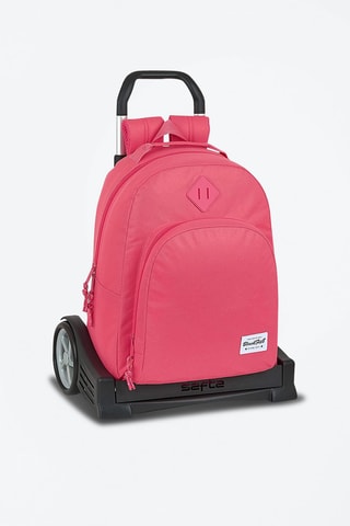 Sac à dos et trolley - Rose foncé