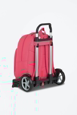 Sac à dos et trolley - Rose foncé