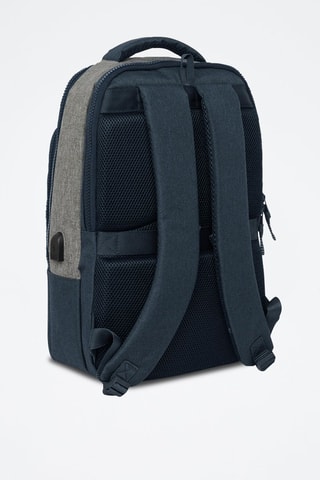 Sac à dos - Gris et bleu marine