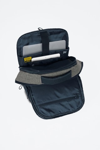 Sac à dos - Gris et bleu marine