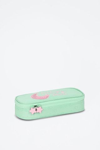 Trousse - Vert et rose