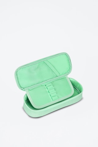Trousse - Vert et rose