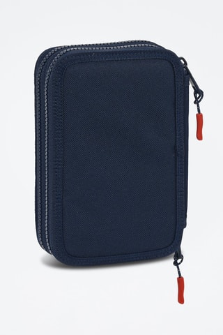Trousse et 28 accessoires - Bleu marine et rouge