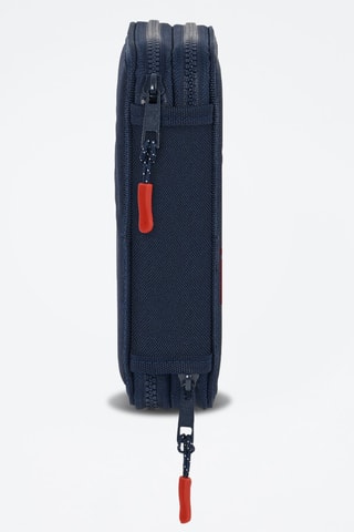 Trousse et 28 accessoires - Bleu marine et rouge