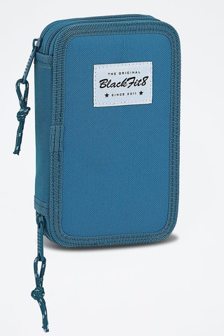 Trousse et 28 accessoires - Bleu canard