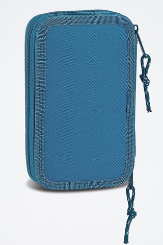 Trousse et 28 accessoires - Bleu canard