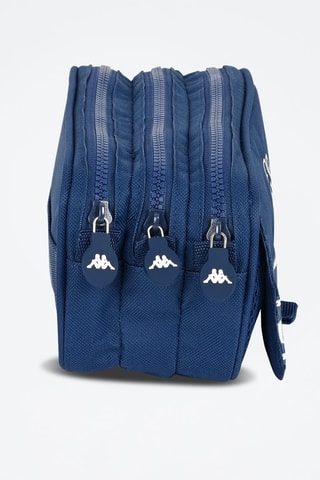 Trousse - Bleu foncé et blanc