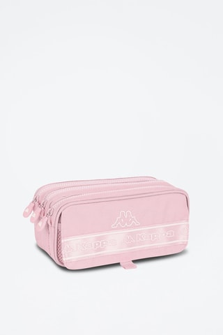 Trousse - Rose clair et blanc