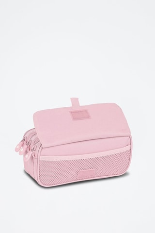 Trousse - Rose clair et blanc