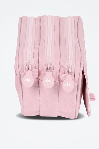 Trousse - Rose clair et blanc