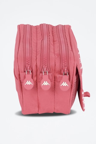 Trousse - Rose foncé et blanc