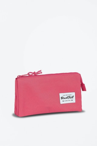 Trousse triple - Framboise