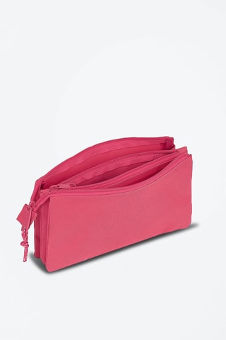 Trousse triple - Framboise