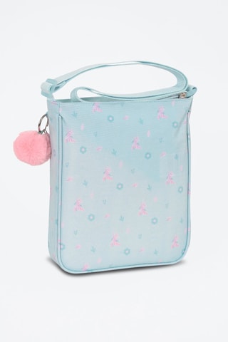 Sac bandoulière - Turquoise et rose