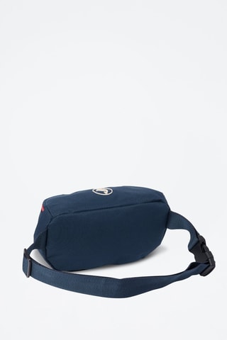 Sac banane - Bleu marine et rouge
