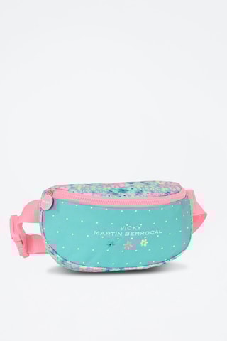 Sac banane - Bleu et rose
