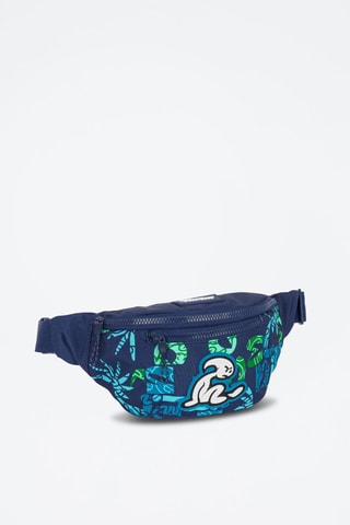 Sac banane - Bleu marine et vert
