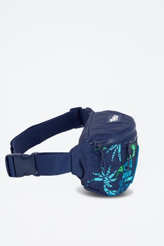 Sac banane - Bleu marine et vert