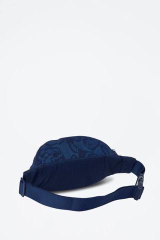 Sac banane - Bleu marine et rouge