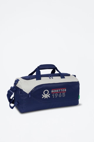 Sac de sport - Bleu marine et gris