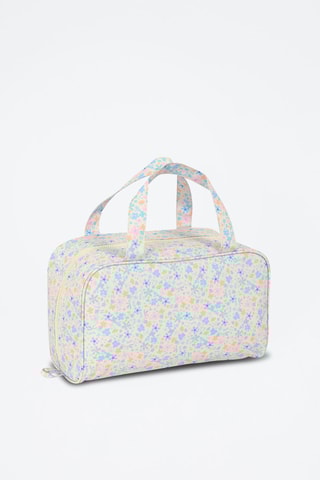 Sac de voyage - Blanc et bleu