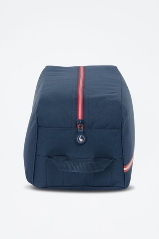 Sac à chaussures - Bleu marine et rouge