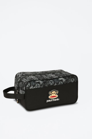 Sac à chaussures - Noir et gris