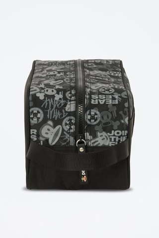 Sac à chaussures - Noir et gris