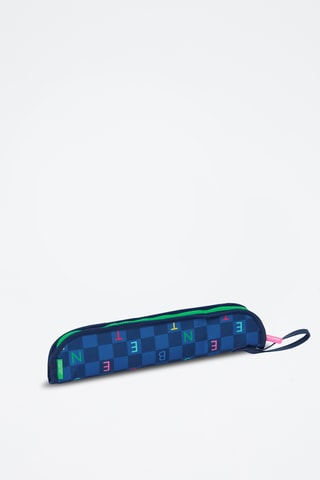 Porte-flûte Damero - Bleu