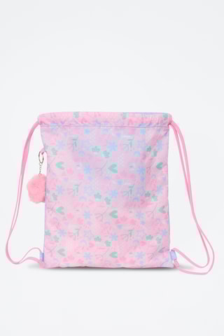 Sac à dos Smile - Ciel et rose