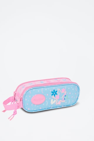 Trousse Smile - Rose et ciel