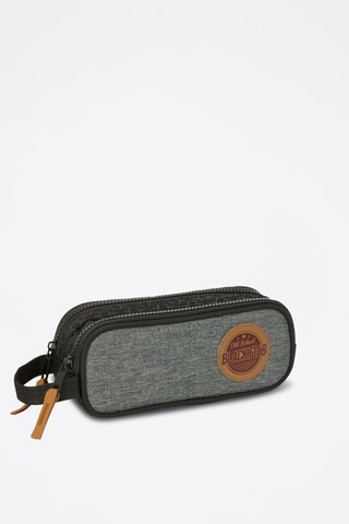 Trousse Old School - Noir et gris