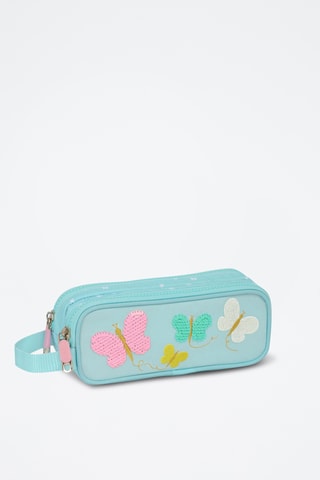 Trousse Butterflies - Turquoise