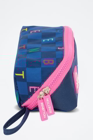 Trousse Damero - Bleu marine