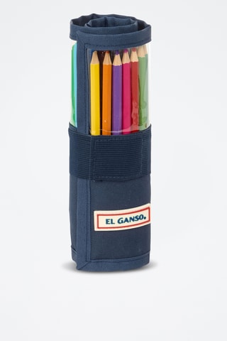 Trousse enroulable garnie Eclipse - 27 pièces - Bleu marine