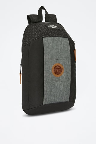Sac à dos Old School - Noir et gris chiné