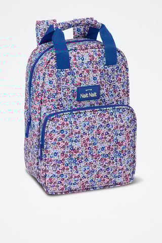 Sac à dos - Ecru et bleu
